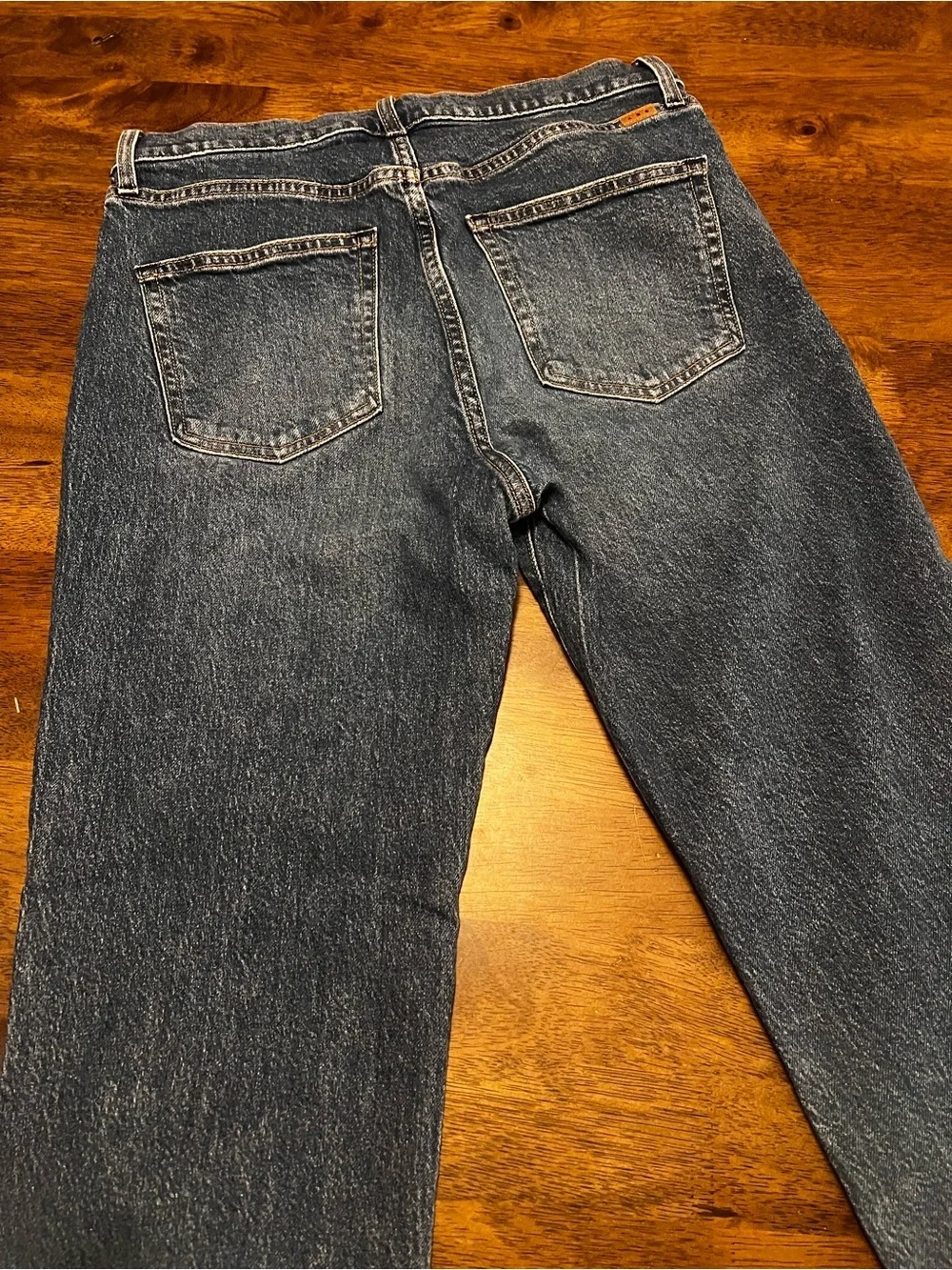 AYR The Lala Jeans Straight Leg True Story Medium Wash Womens 29S Minimalist